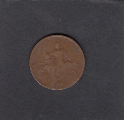 Beschrijving: 5 Centimes  